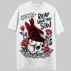 Black and White Sneakers DopeSkill T-Shirt Reap What You Sow Graphic Streetwear - White