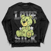 Jordan 4 GS “Light Lemon Twist” DopeSkill Long Sleeve T-Shirt Love Sick Graphic Streetwear - black