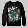 Jordan 13 GS “Pine Green” DopeSkill Sweatshirt Stressless Graphic Streetwear - Black
