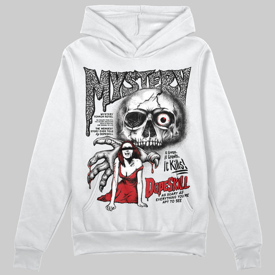 Jordan 3 OG “Black Cement” DopeSkill Hoodie Sweatshirt Mystery Ghostly Grasp Graphic Streetwear - White