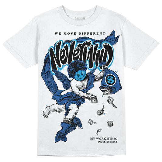 Jordan 11 Low “Space Jam” DopeSkill T-Shirt Nevermind Graphic Streetwear - White