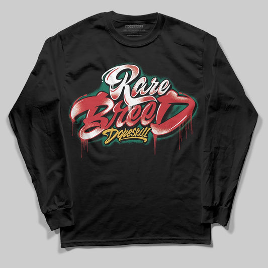 Jordan 3 Mexico 'El Vuelo' DopeSkill Long Sleeve T-Shirt Rare Breed Type Graphic Streetwear - Black