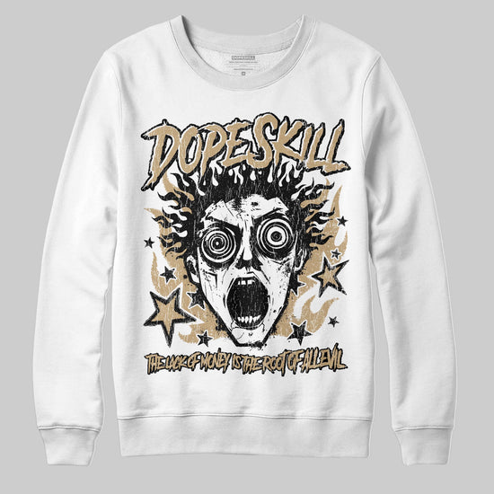 Jordan 11 City Pack “H-Town” DopeSkill Sweatshirt Root of Evil Graphic Streetwear - White