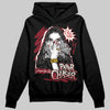 Jordan 4 “Sierra Red" DopeSkill Hoodie Sweatshirt NPC Graphic Streetwear - Black
