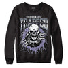 Jordan 5 Retro Low Indigo Haze DopeSkill Sweatshirt Trapped Halloween Graphic Streetwear - black