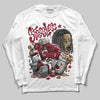 Adidas SAMBA OG ‘Collegiate Burgundy’ DopeSkill Long Sleeve T-Shirt Stressless Graphic Streetwear - WHite