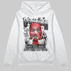 Black and White Sneakers DopeSkill Hoodie Sweatshirt Drip Harder Graphic Streetwear - White