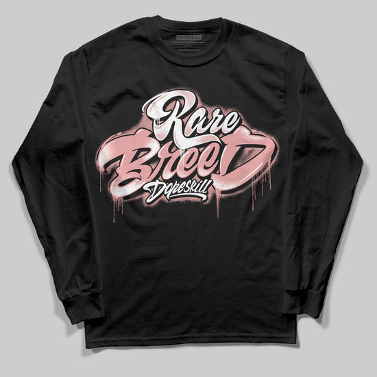 Jordan 40 “Dusty Rose” DopeSkill Long Sleeve T-Shirt Rare Breed Type Graphic Streetwear - Black