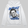 Royal Blue Sneakers DopeSkill Hoodie Outlast Graphic Streetwear - White