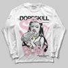Jordan 5 OG “35th Anniversary” DopeSkill Long Sleeve T-Shirt Stay It Busy Graphic Streetwear - White
