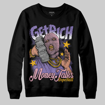 Jordan 11 "Mojave" DopeSkill Sweatshirt Get Rich Graphic Streetwear - black