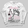 Jordan 5 OG “35th Anniversary” DopeSkill Long Sleeve T-Shirt Broken Bones Graphic Streetwear - White