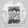 Jordan 3 Retro Pure Money DopeSkill Long Sleeve T-Shirt Sorry I've Been Trappin Graphic Streetwear - White