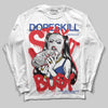 Jordan 3 “Seoul 2.0” DopeSkill Long Sleeve T-Shirt Stay It Busy Graphic Streetwear - WHite