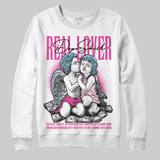 Jordan 6 “Doernbecher” DopeSkill Sweatshirt Real Lover Graphic Streetwear - White