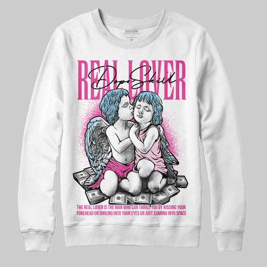 Jordan 6 “Doernbecher” DopeSkill Sweatshirt Real Lover Graphic Streetwear - White