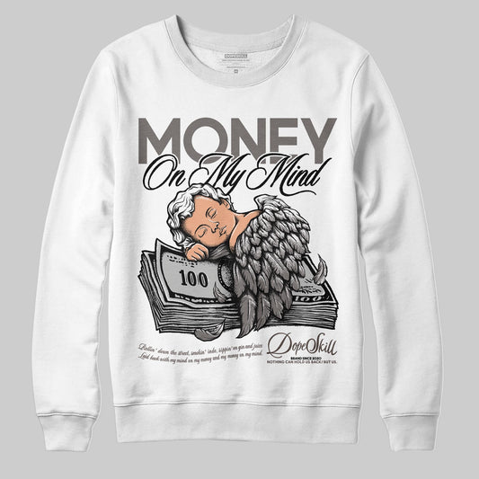 Jordan 4 Retro Cave Stone DopeSkill Sweatshirt MOMM Graphic Streetwear - White