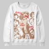 Jordan 4 Retro Cozy Girl DopeSkill Sweatshirt Built Different Graphic Streetwear - White