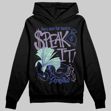 Jordan 1 Retro Low OG Zion Williamson Voodoo Alternate DopeSkill Hoodie Sweatshirt Speak It Graphic Streetwear - Black