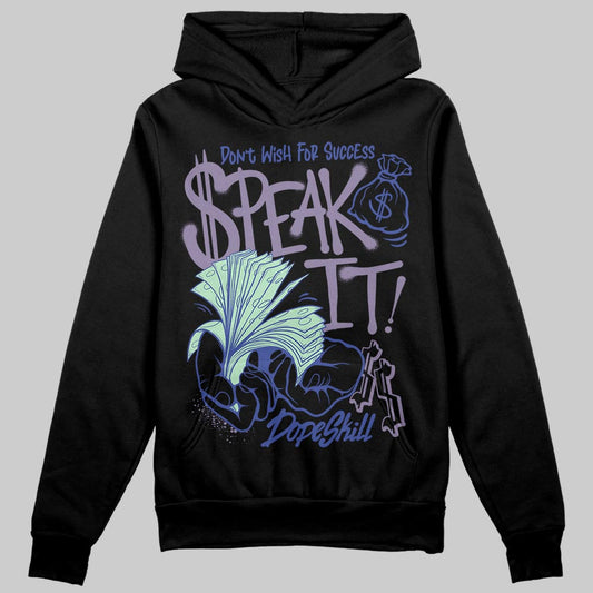 Jordan 1 Retro Low OG Zion Williamson Voodoo Alternate DopeSkill Hoodie Sweatshirt Speak It Graphic Streetwear - Black