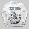 Jordan 40 “Blue Suede” DopeSkill Long Sleeve T-Shirt Cant Lose Graphic Streetwear - White 