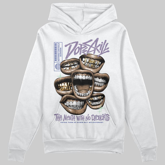 Jordan 1 Retro Low OG Zion Williamson Voodoo Alternate DopeSkill Hoodie Sweatshirt The Mouth With No Droughts Graphic Streetwear - White