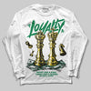 Green Sneakers DopeSkill Long Sleeve T-Shirt Loyalty Graphic Streetwear - White