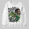 Foamposite Pro 'Pine Green' DopeSkill Sweatshirt Stressless Graphic Streetwear - White