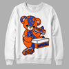 Dunk Low Futura Orange Blaze DopeSkill Sweatshirt Sneakerhead BEAR Graphic Streetwear - White