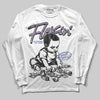 Jordan 1 Retro Low OG Zion Williamson Voodoo Alternate DopeSkill Long Sleeve T-Shirt Flexin' Graphic Streetwear - White 