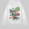 Foamposite Pro 'Pine Green' DopeSkill Hoodie Sweatshirt You’re Lost Without Me Graphic Streetwear - White