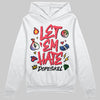 Jordan 11 Retro 285 Atlanta DopeSkill Hoodie Sweatshirt Let 'em Hate Graphic Streetwear - White