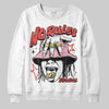 Red Sneakers DopeSkill Sweatshirt No Rules Graphic Streetwear - White