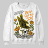 Jordan 6 “Yellow Ochre” DopeSkill Sweatshirt Reap What You Sow Graphic Streetwear - White