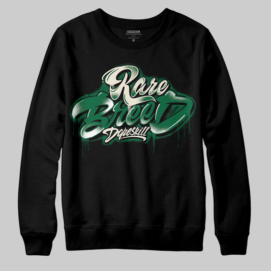 Jordan 13 GS “Pine Green” DopeSkill Sweatshirt Rare Breed Type Graphic Streetwear - Black
