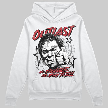 Jordan 8 Retro Bugs Bunny (2025) DopeSkill Hoodie Sweatshirt Outlast Graphic Streetwear - White