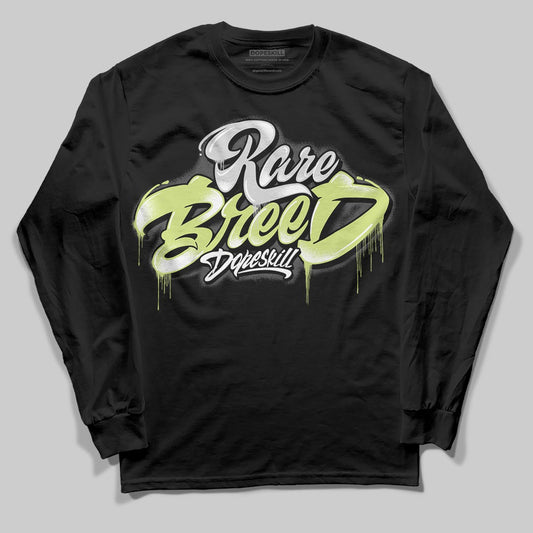 Jordan 4 GS “Light Lemon Twist” DopeSkill Long Sleeve T-Shirt Rare Breed Type Graphic Streetwear - black