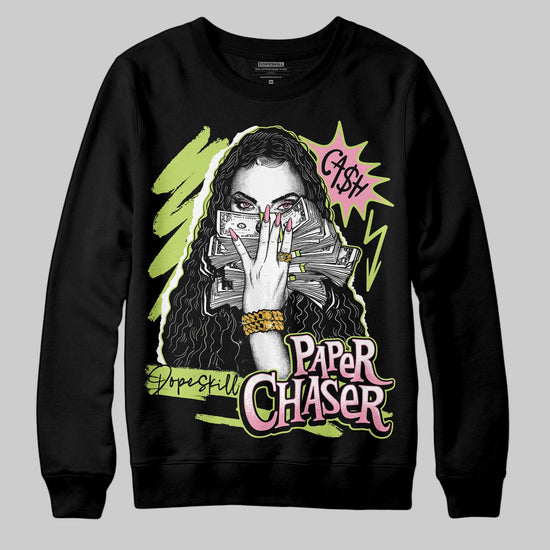 Chase B x Travis Scott x Jordan Jumpman Jack DopeSkill Sweatshirt NPC Graphic Streetwear - Black