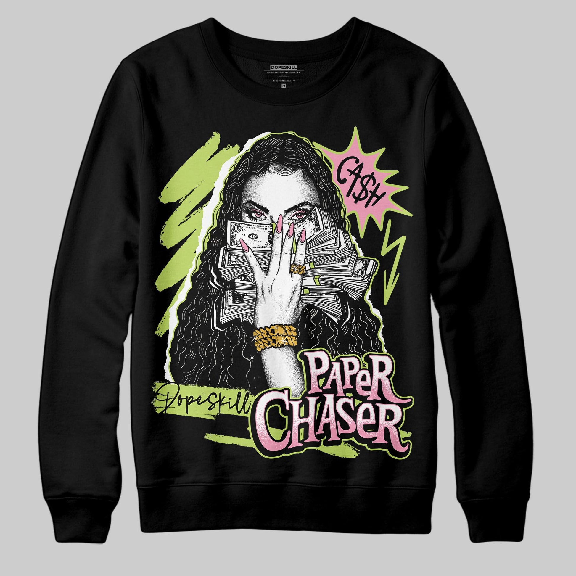 Chase B x Travis Scott x Jordan Jumpman Jack DopeSkill Sweatshirt NPC Graphic Streetwear - Black