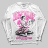 Pink Sneakers DopeSkill Long Sleeve T-Shirt Self Made Graphic Streetwear - White