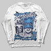 Jordan 3 "Midnight Navy" DopeSkill Long Sleeve T-Shirt Pretty Girl Swag Graphic Streetwear - White