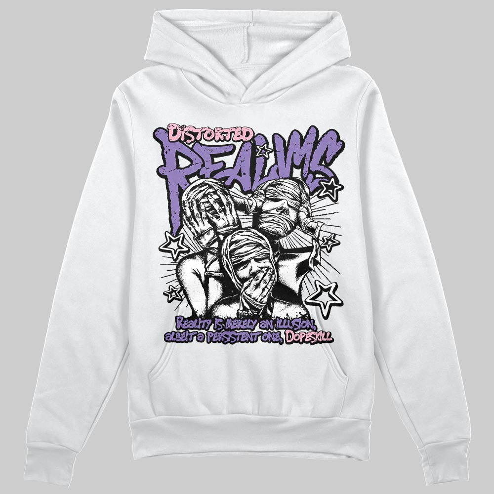 Jordan 11 "Mojave" DopeSkill Hoodie Sweatshirt Distorted Realms Graphic Streetwear - White