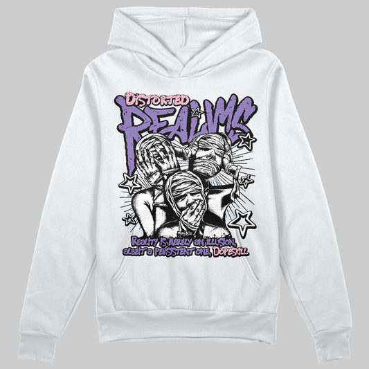 Jordan 11 "Mojave" DopeSkill Hoodie Sweatshirt Distorted Realms Graphic Streetwear - White