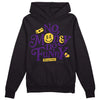 Jordan 12 "Field Purple" DopeSkill Hoodie Sweatshirt No Money No Funny Graphic Streetwear - Black