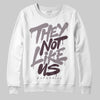 A Ma Maniére x Air Jordan 6 Retro “Smoky Mauve”⁠ DopeSkill Sweatshirt They Not Like Us Graphic Streetwear - White