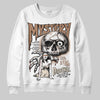 Jordan 4 Retro Cozy Girl DopeSkill Sweatshirt Mystery Ghostly Grasp Graphic Streetwear - White