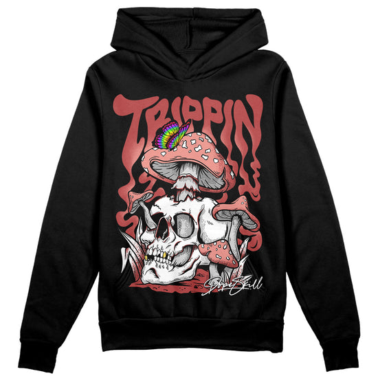 Jordan 13 “Dune Red” DopeSkill Hoodie Sweatshirt Trippin Graphic Streetwear - Black