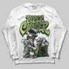 Foamposite Pro 'Pine Green' DopeSkill Long Sleeve T-Shirt Paper Chaser Boy Graphic Streetwear - White