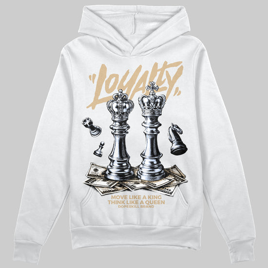 TAN Sneakers DopeSkill Hoodie Loyalty Graphic Streetwear - White