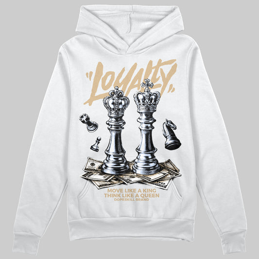 TAN Sneakers DopeSkill Hoodie Loyalty Graphic Streetwear - White